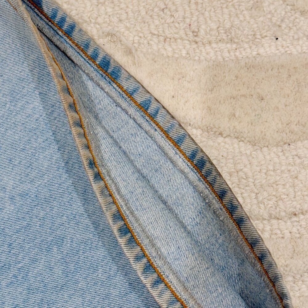 AREA wide-leg crystal jeans - Picture 8 of 14